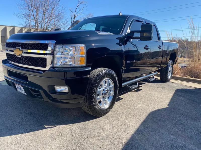 Black pickup truck — exterior after detailing