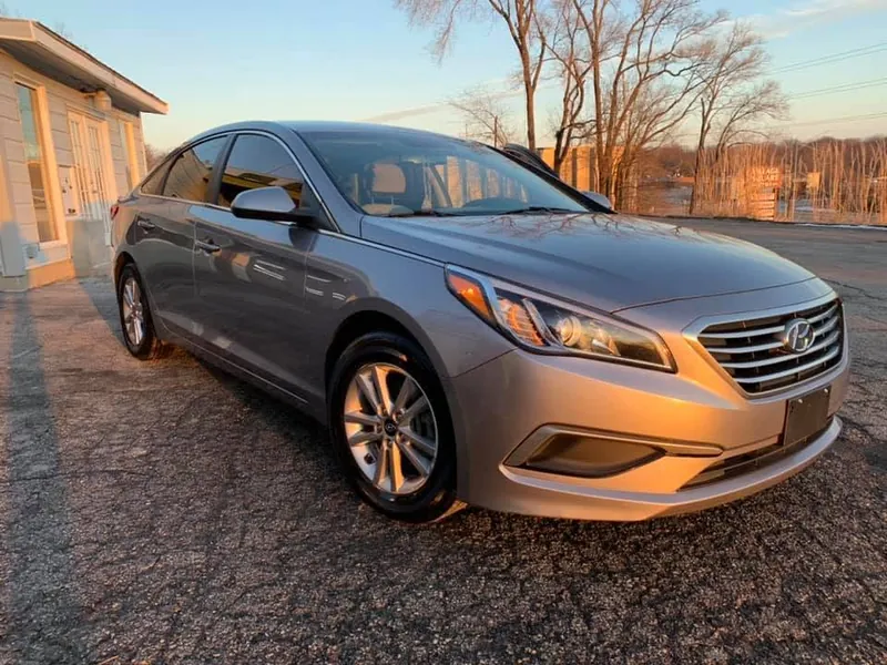 Grey sedan — exterior after detailing