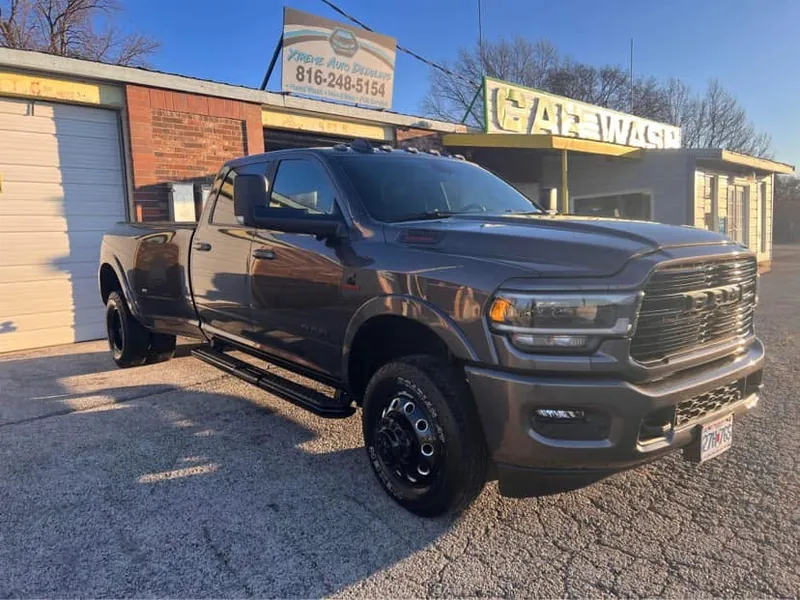 Grey pickup truck — exterior after detailing