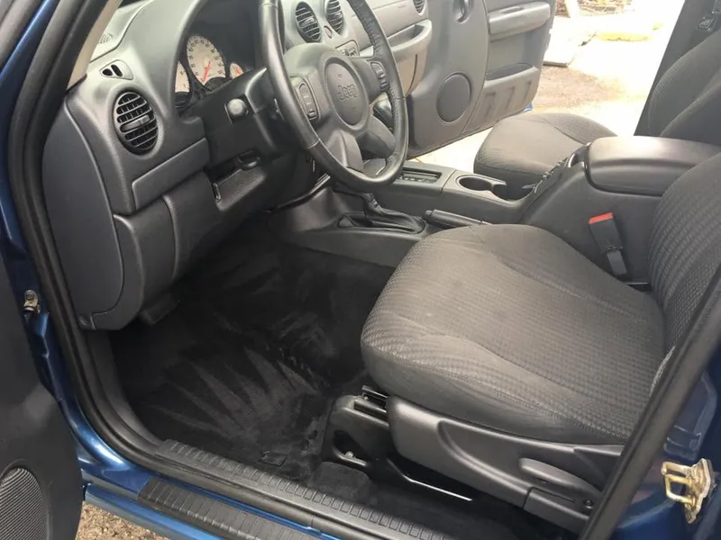 Grey SUV — interior detail