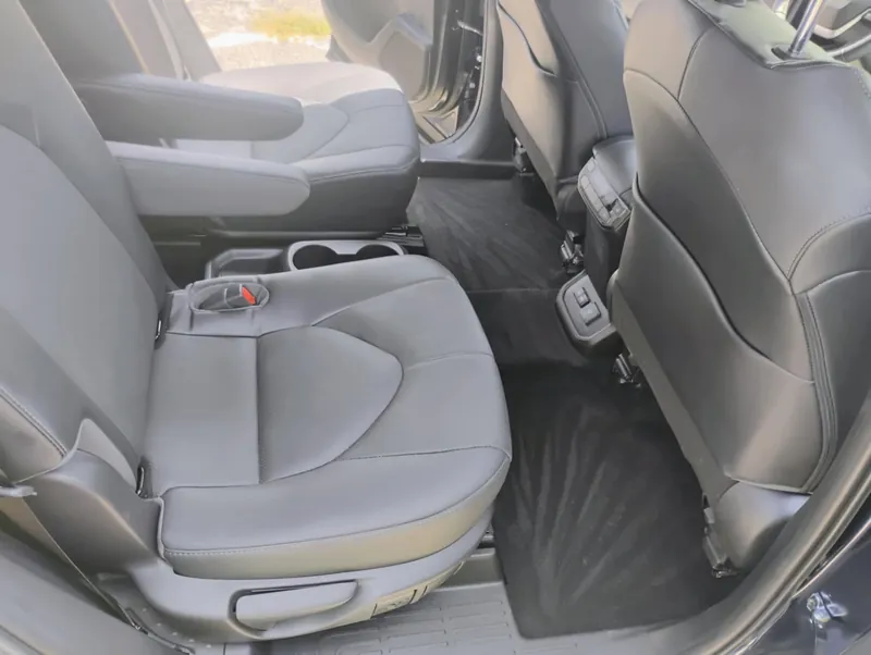 Grey SUV — interior detail