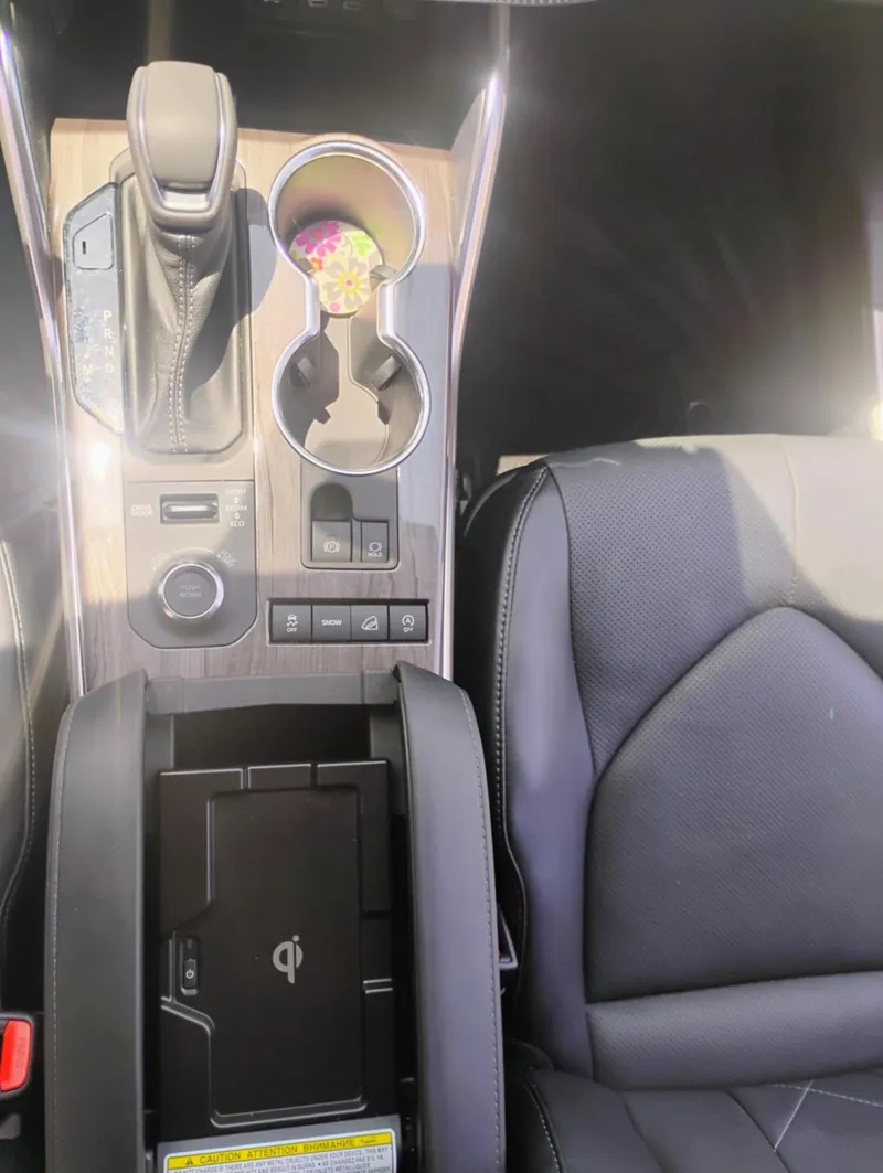 Grey SUV — interior detail